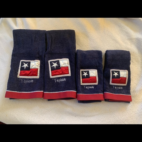 Kohl's Bath Texas Flag Hand Towels Poshmark
